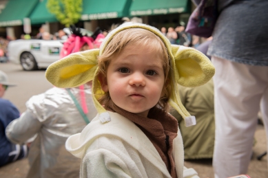 Riley is the cutest Yoda ever!